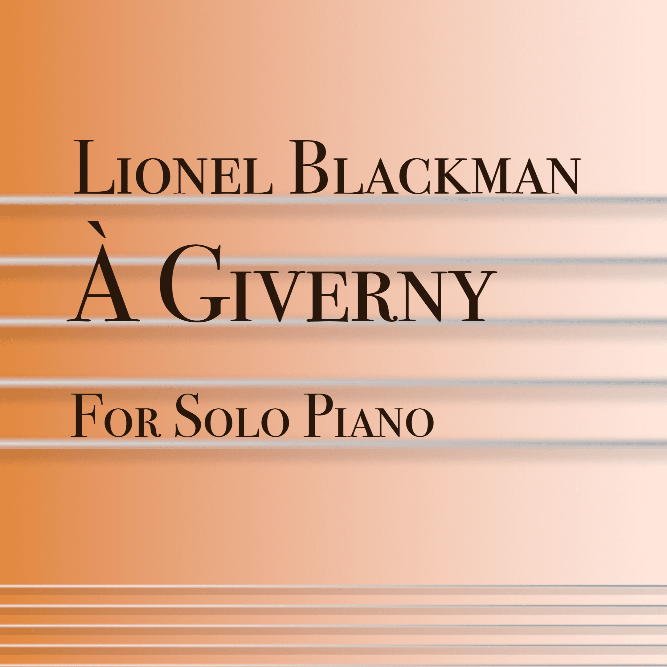À Giverny - by Lionel Blackman