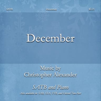 December (SATB)
