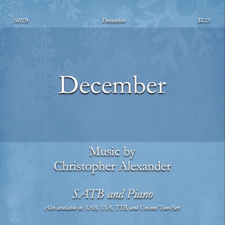 December (SATB)