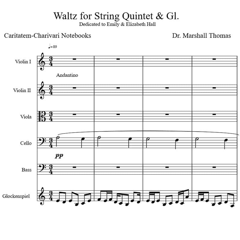 Waltz for String Quintet & Glockenspiel