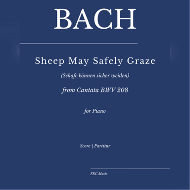 Bach: Sheep may safely graze (Schafe können sicher weiden) by Khatia Buniatishvili (ENCORE) (arr. Flavio Regis Cunha)
