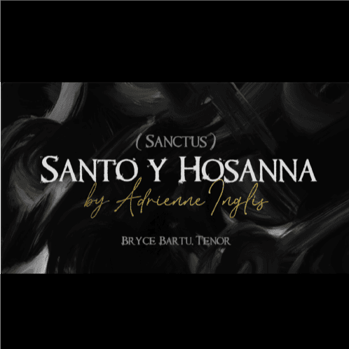 Santo y Hosanna for SATB chorus and piano