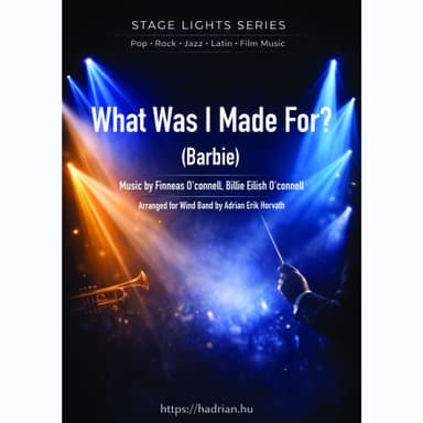 What Was I Made For? (arr. Adrián Horváth)