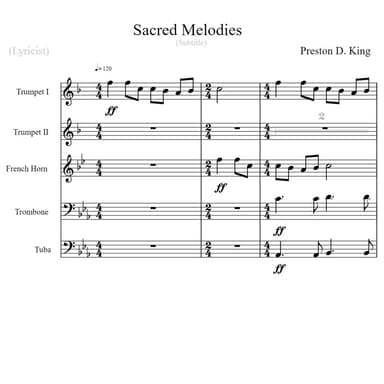 Sacred Melodies
