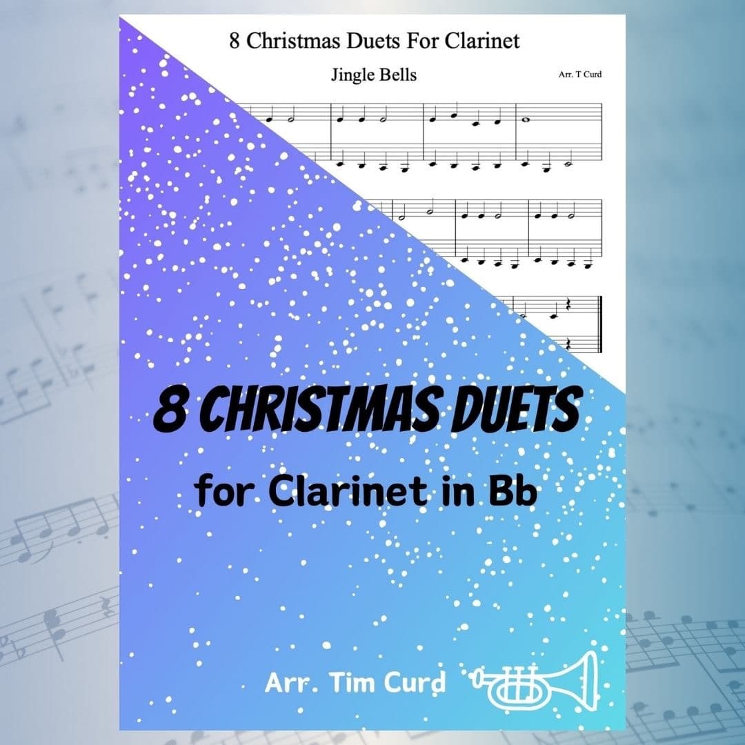 8 Christmas Solos for Clarinet in Bb and Piano (arr. Tim Curd)