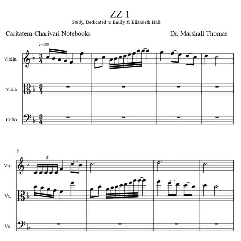ZZ 1 for String Trio
