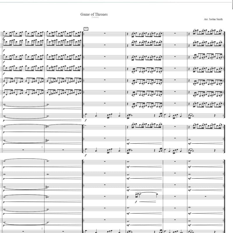 Game Of Thrones (arr. Jordan Smith)