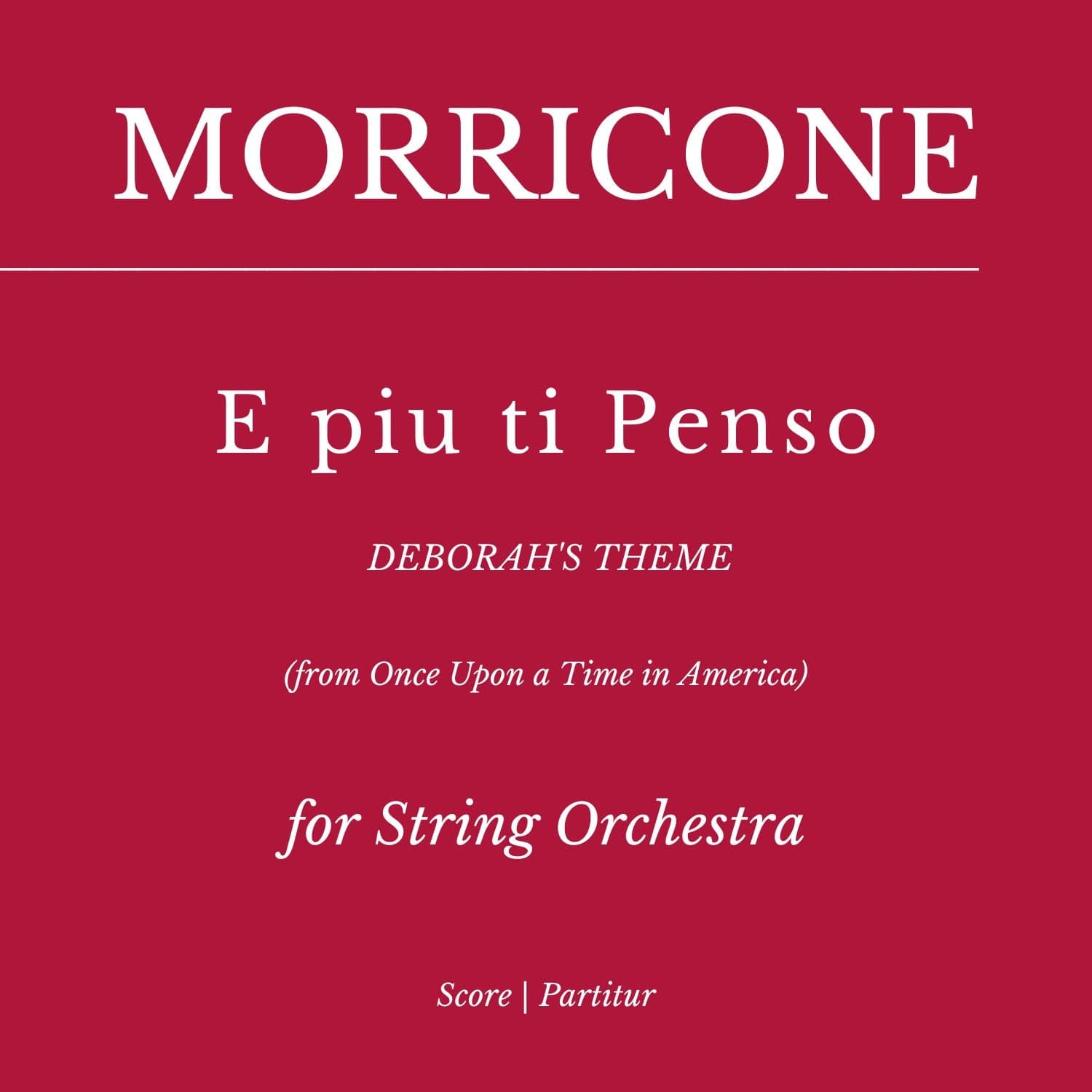 E Piu Ti Penso (arr. Flavio Regis Cunha)