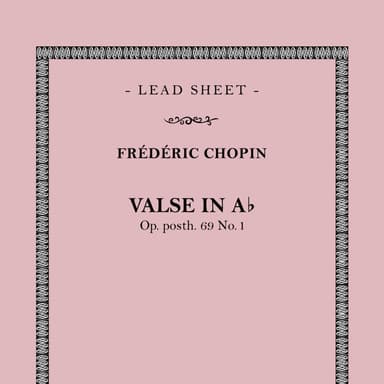 Valse in Ab (Op. 69 No. 1) (arr. Francesco Calì)