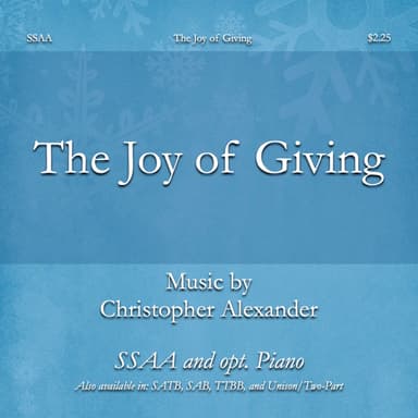 The Joy of Giving (SSAA)