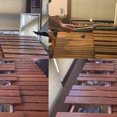 Two Fugues for Marimba Quartet