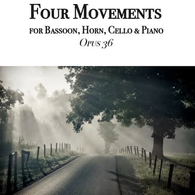 Four Movements for Bassoon, Horn, Cello & Piano