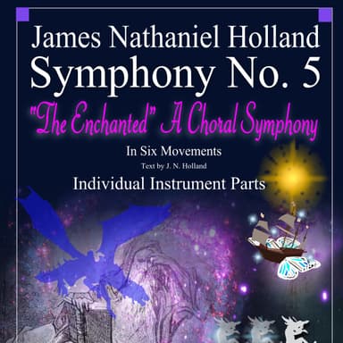 Symphony No. 5 "The Enchanted" A Choral Symphony INDIVIDUAL INSTRUMENT PARTS