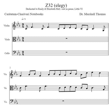 Z 32 (elegy) for String Trio