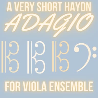 Keyboard Concerto in G Major, Hob.XVIII:4 Adagio (arr. Emma Dansak)