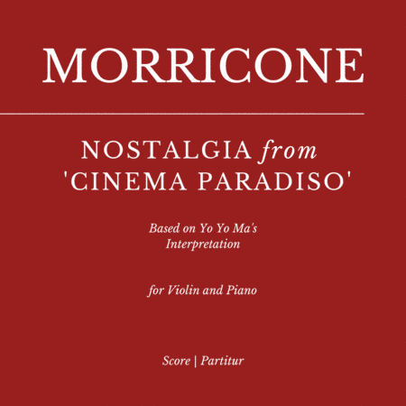 Cinema Paradiso (arr. Flavio Regis Cunha)