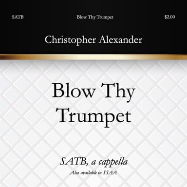 Blow Thy Trumpet (SATB)