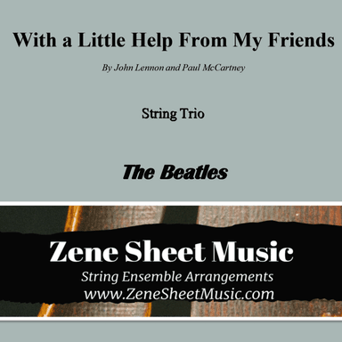 With A Little Help From My Friends (arr. Eve C. Mailly - Zene Strings)