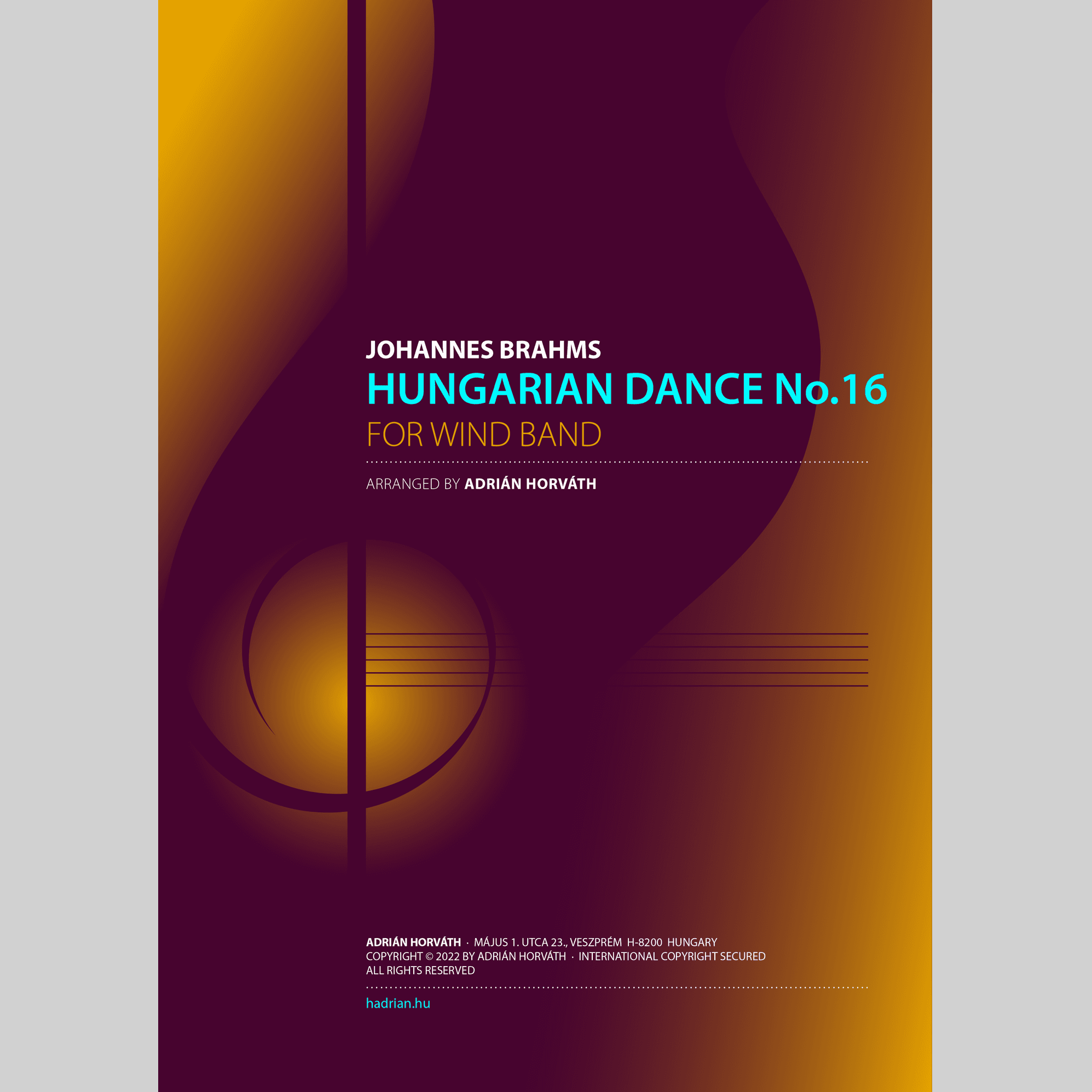 Hungarian Dance No.16 (arr. Adrian Erik Horvath)