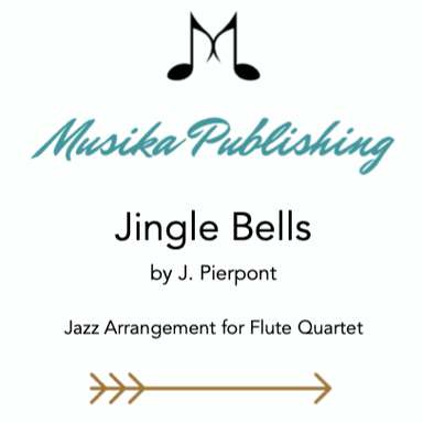Jingle Bells - Jazz Arrangement for Flute Quartet (arr. Kate Agioritis)