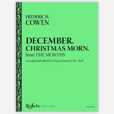 December. Christmas Morn. (arr. W.C. Rohl)