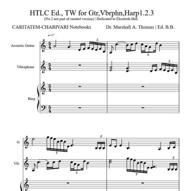 HTLC Ed., TW for Guitar, Vibraphone, Harp1.2