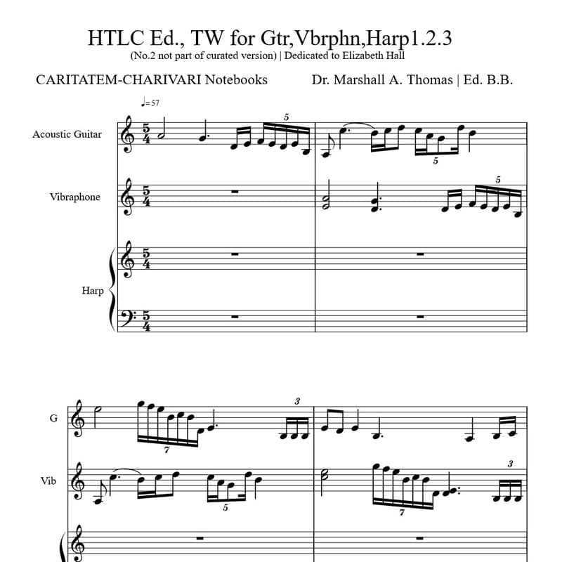 HTLC Ed., TW for Guitar, Vibraphone, Harp1.2