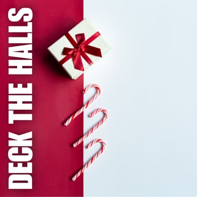 Deck the Halls for violin and cello duet • super easy Christmas song sheet music with chords (arr. Benzaiten Editions)