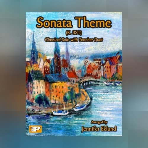 Mozart Sonata Theme (Easy Piano with Duet) (arr. Jennifer Eklund)
