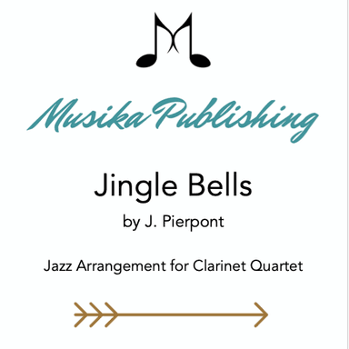 Jingle Bells - Jazz Arrangement for Clarinet Quartet (arr. Kate Agioritis)