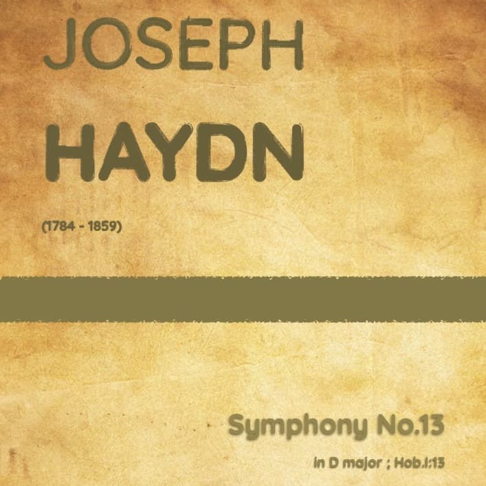 Haydn - Symphony No.13 in D major, Hob.I:13 (arr. J.G. Cucó Barber)