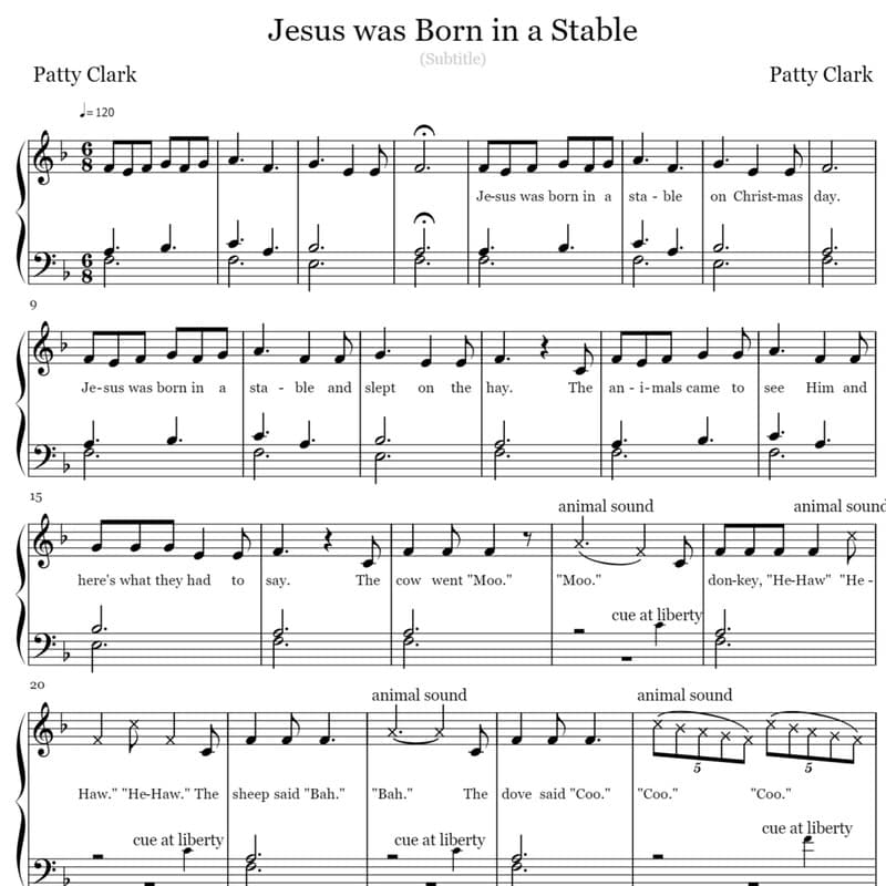 Jesus was Born in a Stable