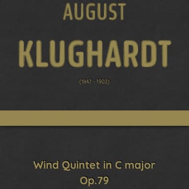 Klughardt - Wind Quintet, Op.79 (arr. J.G. Cucó Barber)