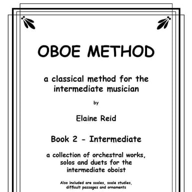 Oboe Method #2 for Intermediate Performers