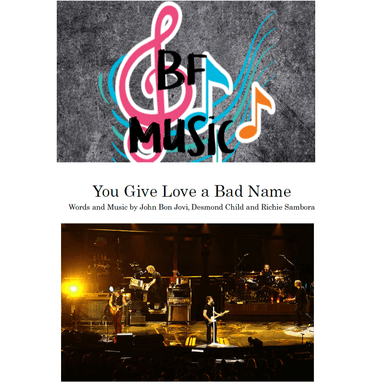 You Give Love A Bad Name (arr. Brett A Foster)