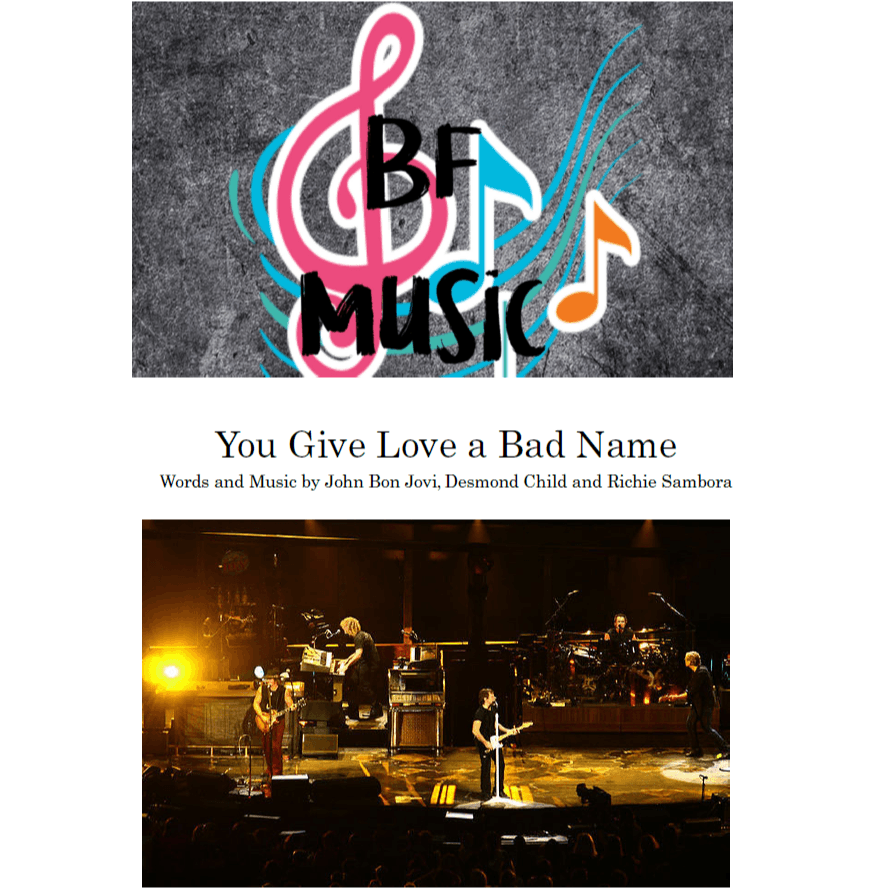 You Give Love A Bad Name (arr. Brett A Foster)