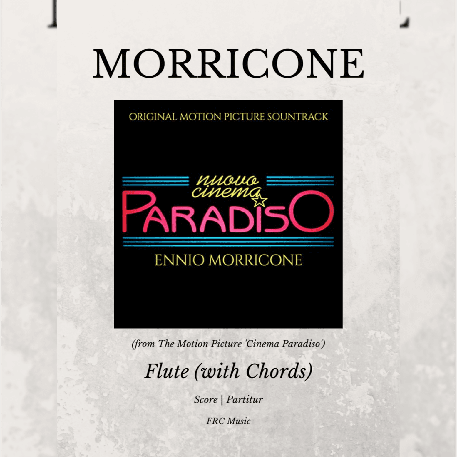 Nuovo Cinema Paradiso (arr. Flavio Regis Cunha)