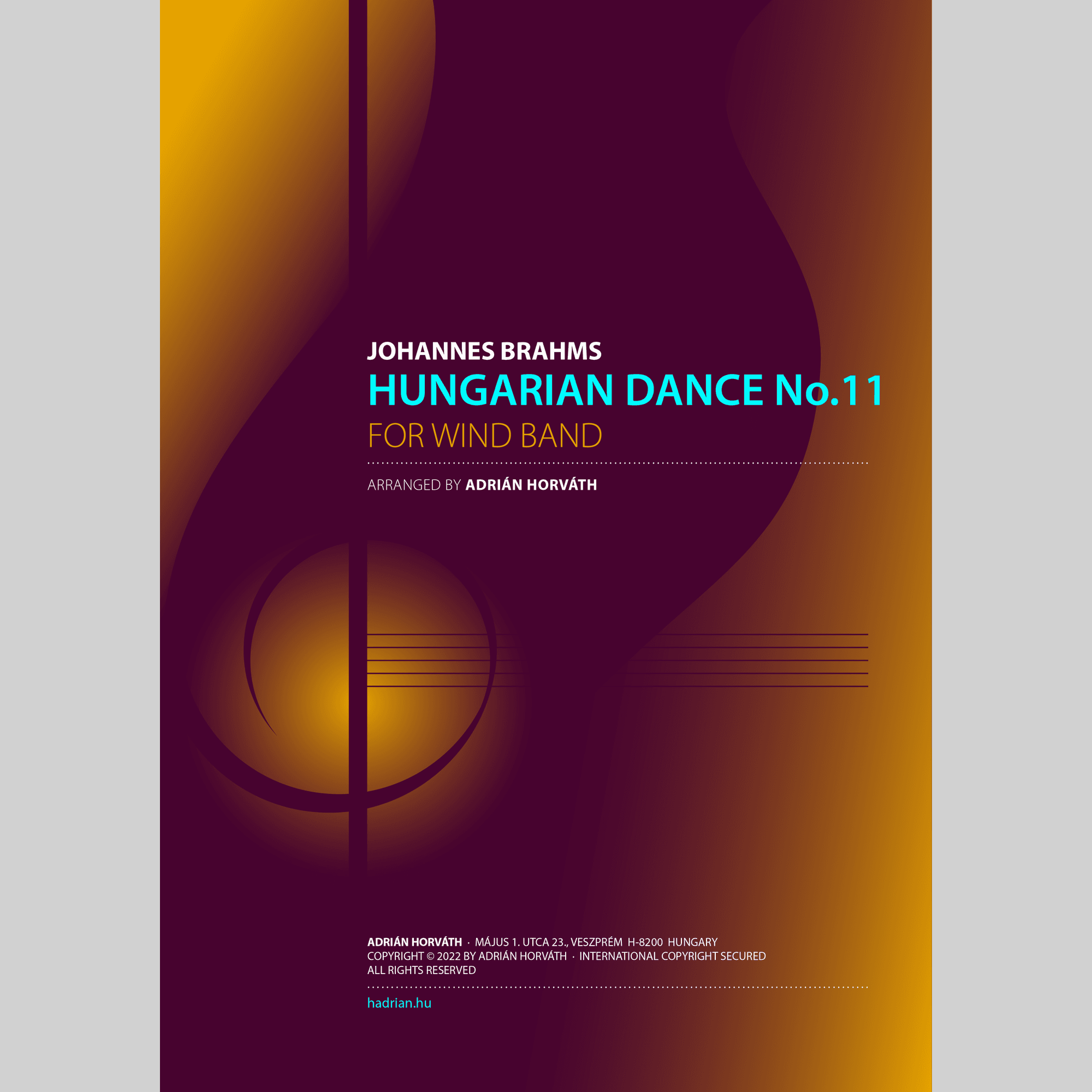 Hungarian Dance No.11 (arr. Adrian Erik Horvath)