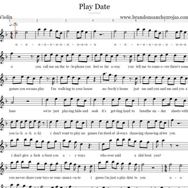 Play Date - Violin