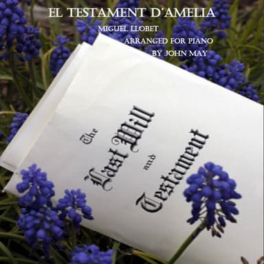 El Testament d'Amelia-Piano (arr. John May)