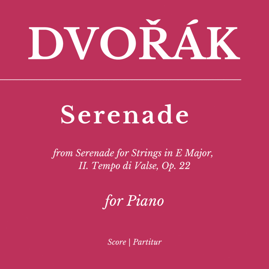 Serenade for Strings in E Major, II. Tempo di Valse, Op. 22 (for Piano Solo) (arr. Flavio Regis Cunha)