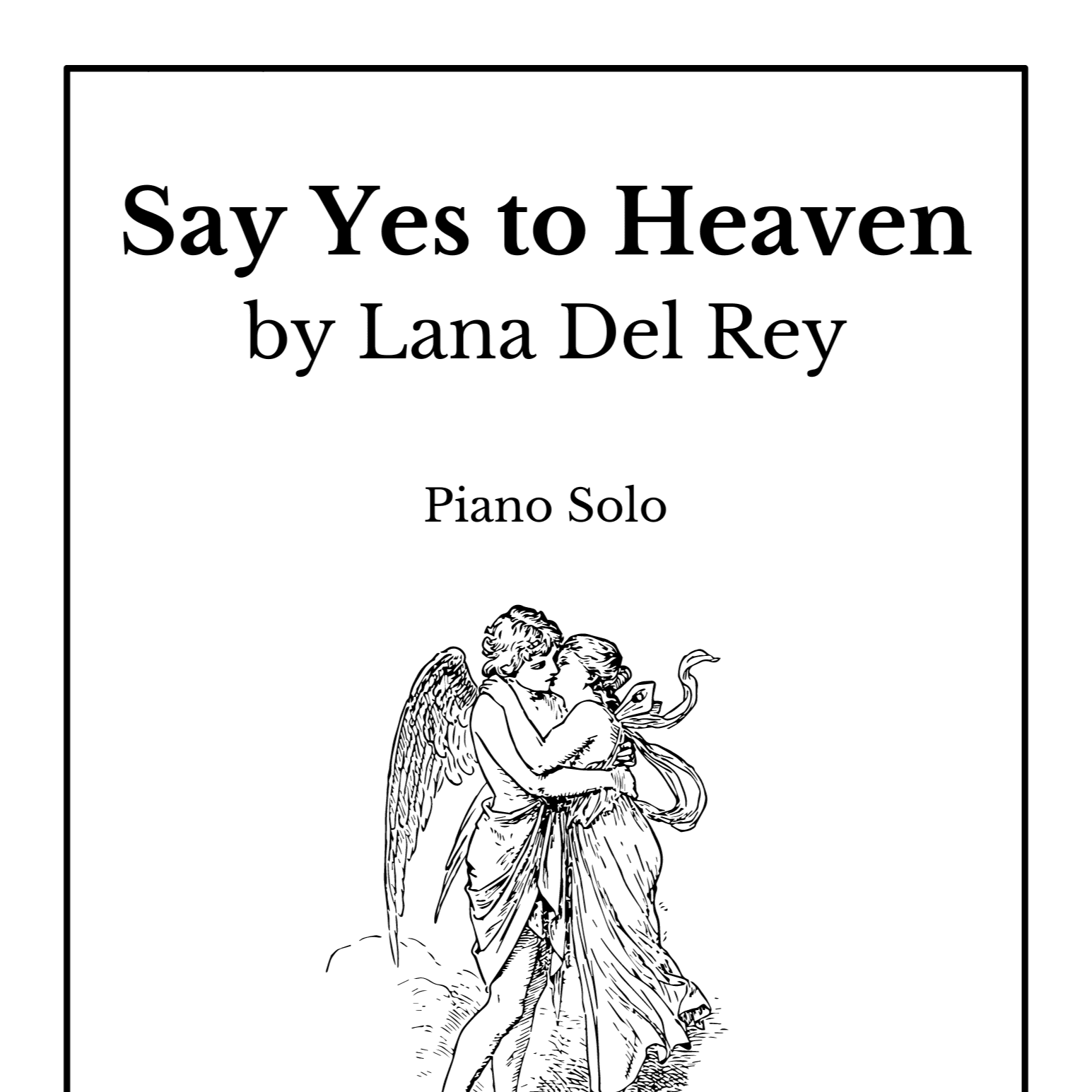 Say Yes To Heaven (arr. Vincent Frank)