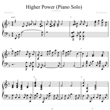 Higher Power (arr. WFA)