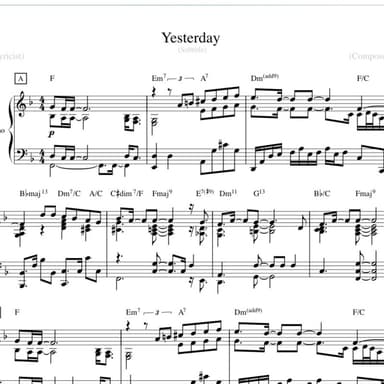 Yesterday (arr. Jacob Koller)