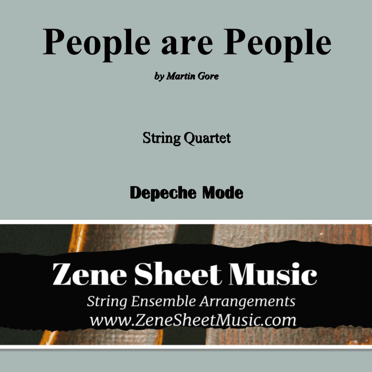 People Are People (arr. Eve C. Mailly - Zene Strings)