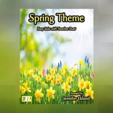 Spring Theme from "The Four Seasons" (Easy Piano with Teacher Duet) (arr. Jennifer Eklund)