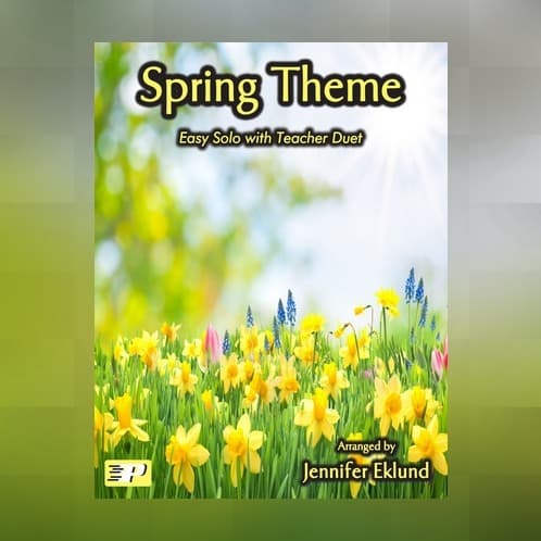 Spring Theme from "The Four Seasons" (Easy Piano with Teacher Duet) (arr. Jennifer Eklund)