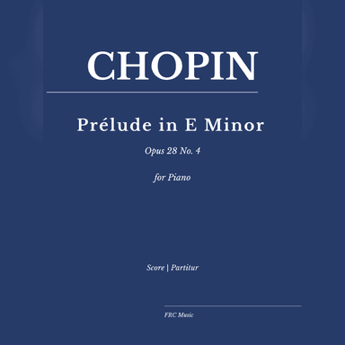 Chopin: Prélude in E Minor, Opus 28 No. 4 for Piano (as played by Martha Argerich) (arr. Flavio Regis Cunha)