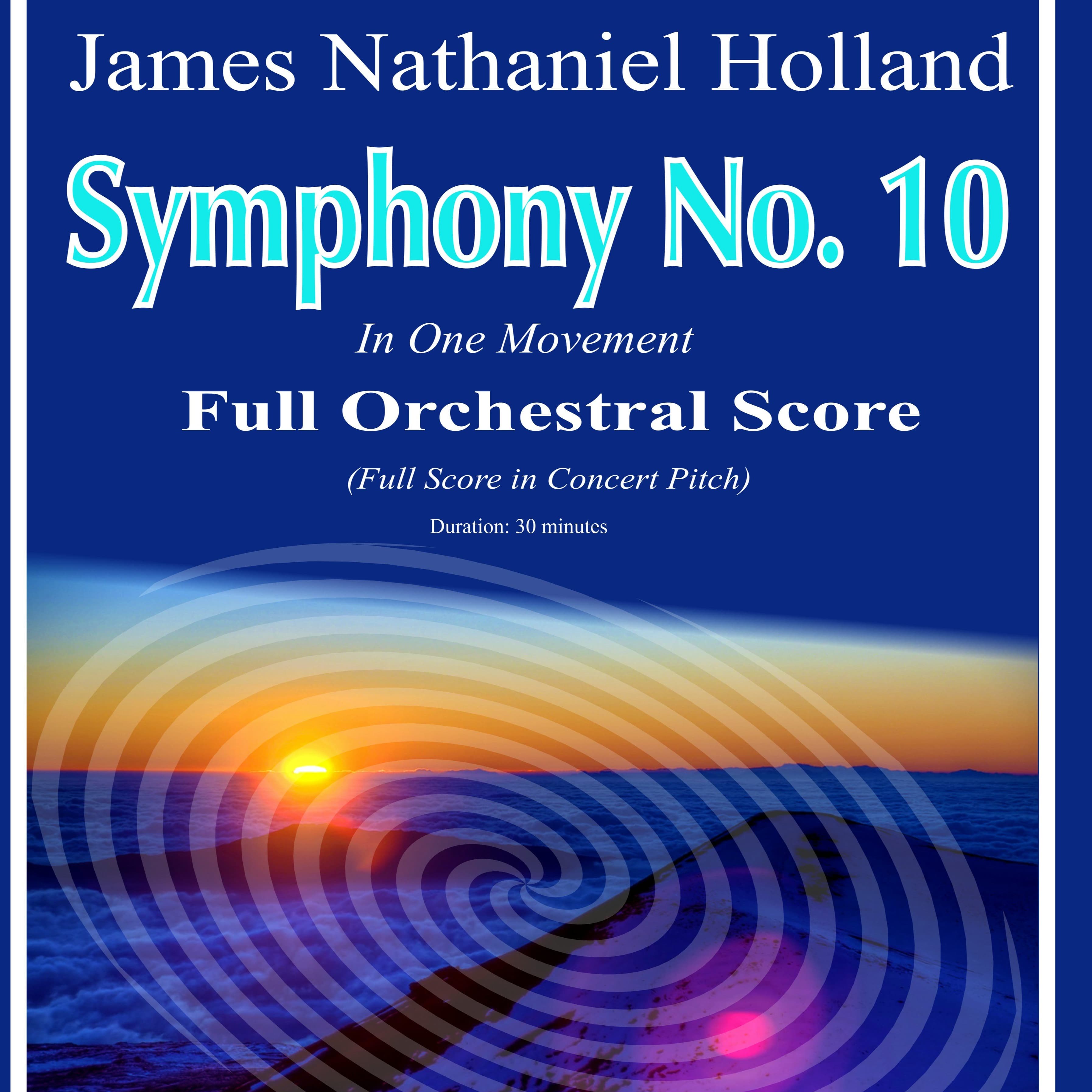 Symphony No. 10, Full Score (in Concert Pitch) - Score Only