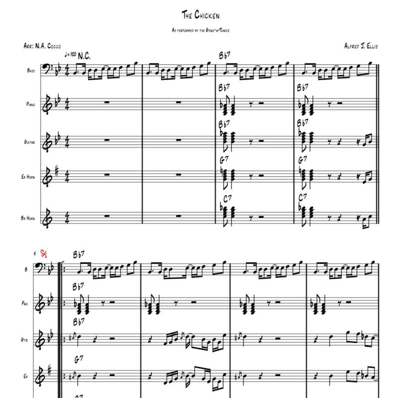 The Chicken (arr. Nicholas Cocco)